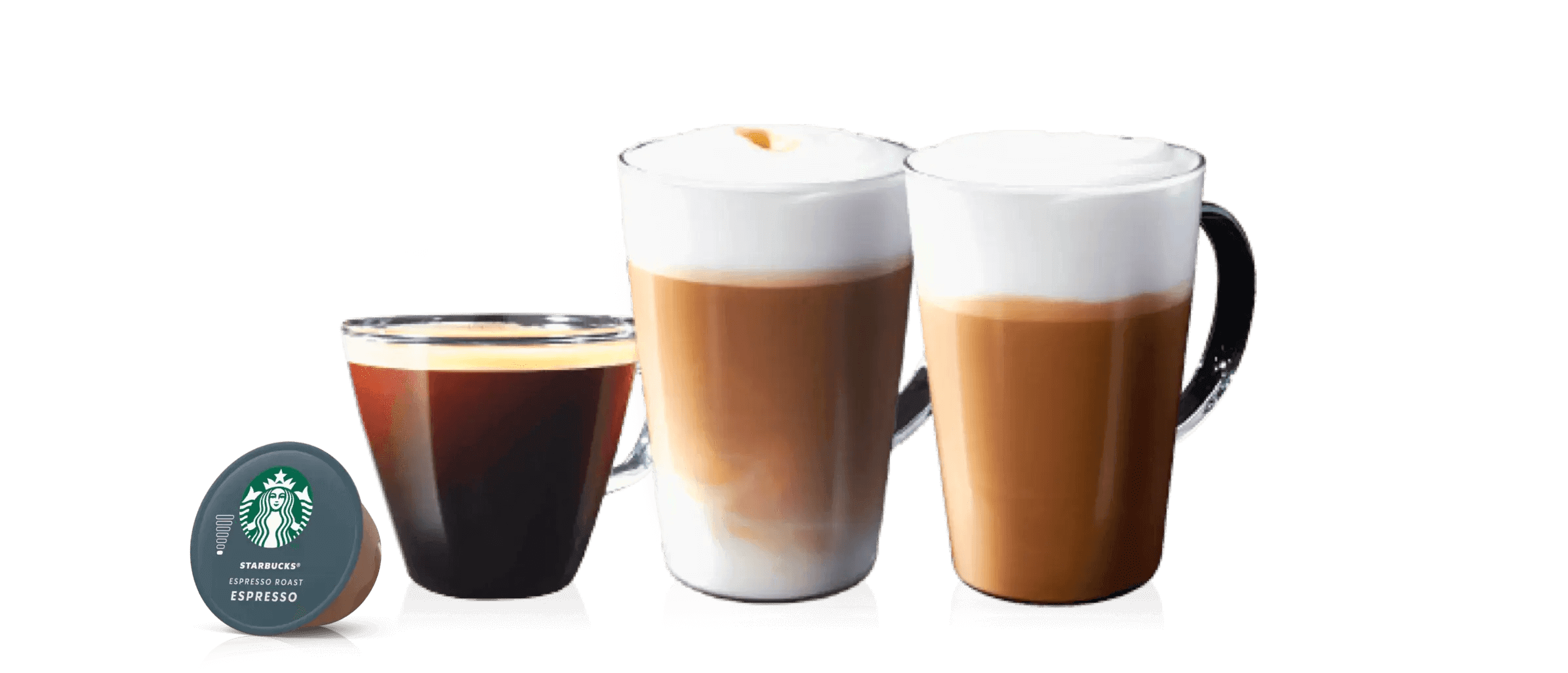 STARBUCKS® Coffee Capsules  | NESCAFÉ® Dolce Gusto® header image