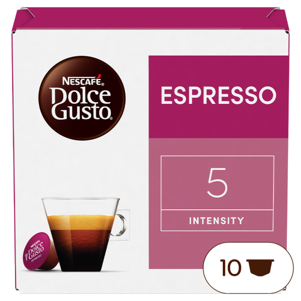 Front view of Espresso box