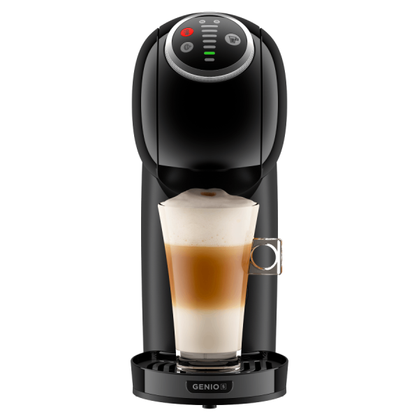 Vista frontal Genio S Plus - Negra Máquina de Café NESCAFÉ® Dolce Gusto®
