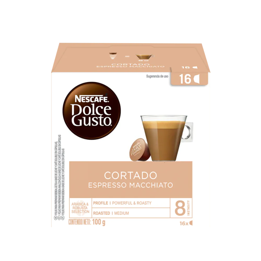 Dolce gusto cortado new arrivals